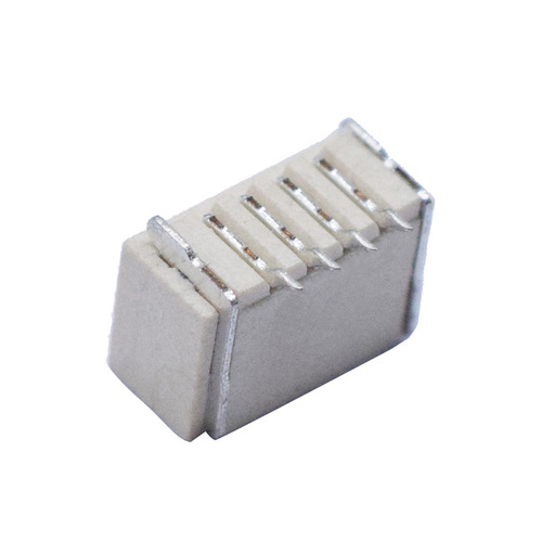 厂家批发1.0mm间距立贴针座连接器 SH1.0立式贴片端子2-8P耐温