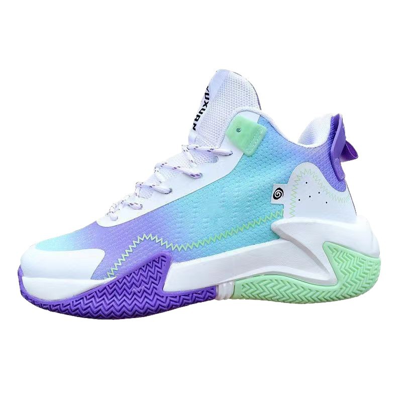 Zapatos de baloncesto juvenil de comercio exterior, zapatos deportivos al aire libre, zapatos de baloncesto cómodos de moda coreana