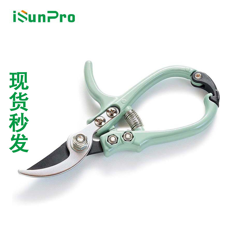 可零售跨境热销新品园林修枝剪轻巧耐用枝剪花剪果树园林剪刀
