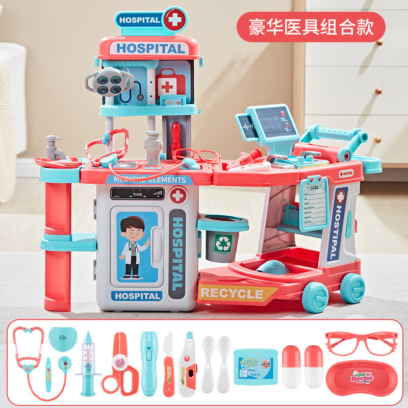 Doctor toy set girls play therapy doctor traje de juguete chica