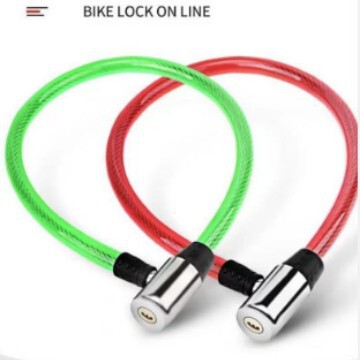 Bicycle portable mountain steel wire anti-theft lock chain soft lock ring electric car steel cable lock universal chain Bicycle portable mountain steel wire anti-theft lock chain soft lock ring electric car steel cable lock universal chain