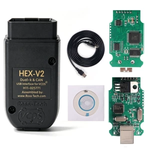 Hex V2 Vcds Com V26.3 5053 Is Suitable for Volkswagen and Audi Car Fault Diagnosis Instrument for Vag