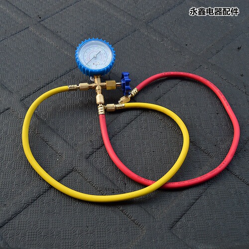 CT-466 air conditioner fluoride tool set household R22 air conditioner fluid meter refrigerant refrigerant pressure gauge