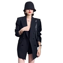 预售6806】秋季新款大码女装西装外套胖妹妹高级感显瘦女西服