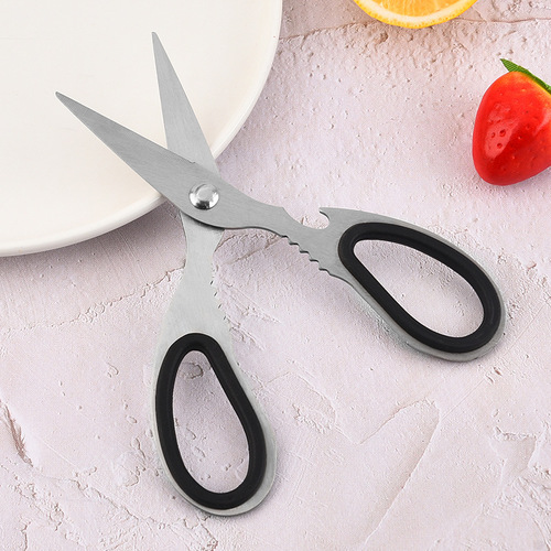 Crab eating seafood tools crab scissors two-piece set crab picking needle stainless steel hairy crab claws lobster scissors