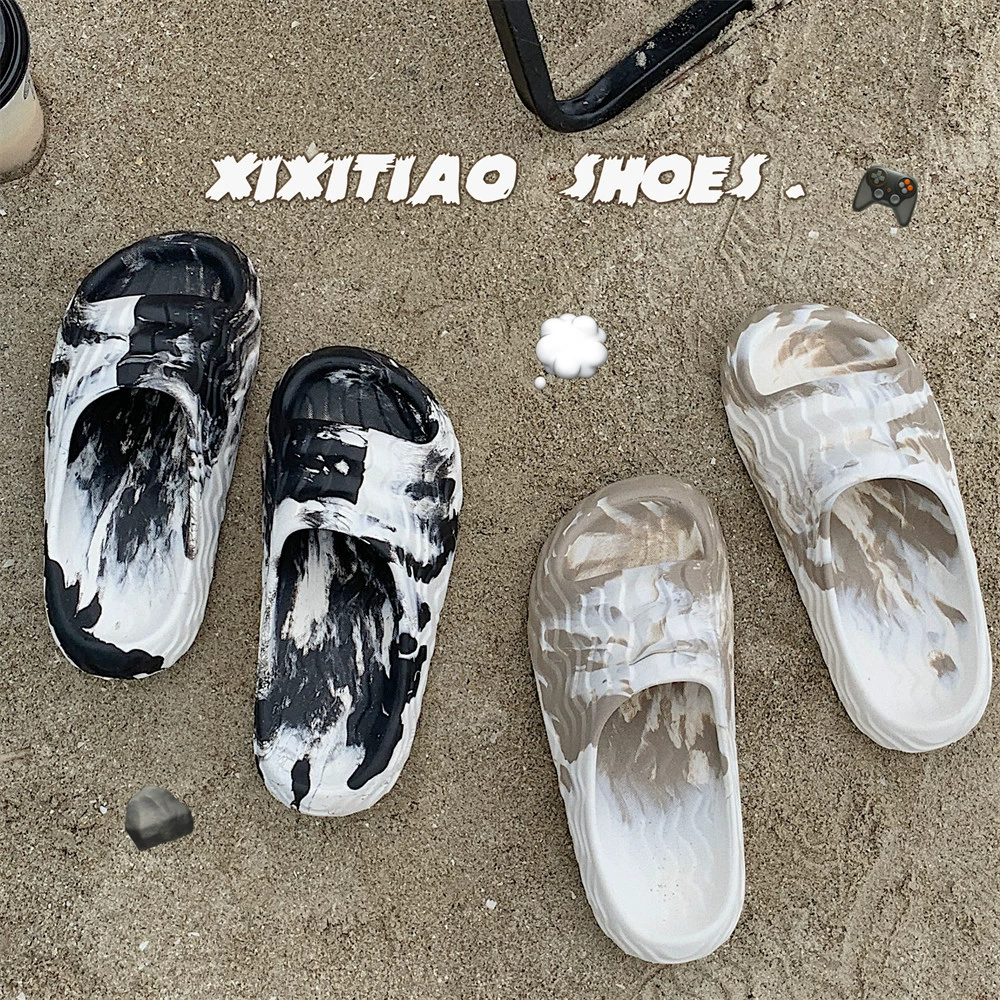 Творческие тапочки с чернилами в виде интернет-знаменитостей, женская одежда для летнего отдыха и отпуска, модные крутые тапочки в уличном стиле