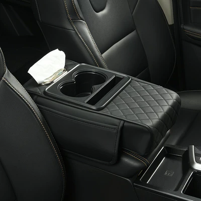 Armrest box pad: Universal Pad with Cup