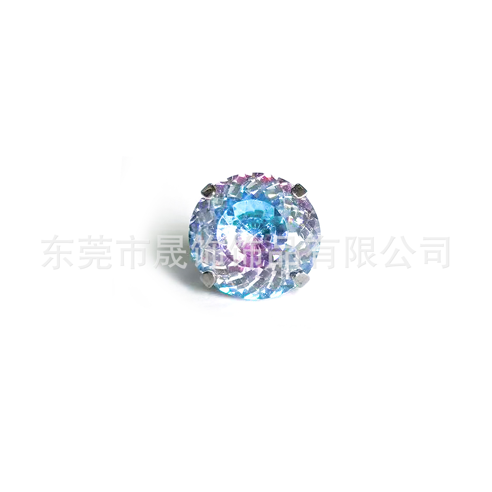 F136 Titanium Alloy Ear Stud Multicolor 鸟巢切爆闪圆 Cubic Zirconia Helix Cartilage Stud Ear 蜗钉 Ear 饰厂家