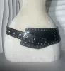 Чёрный (серебряная пряжка)