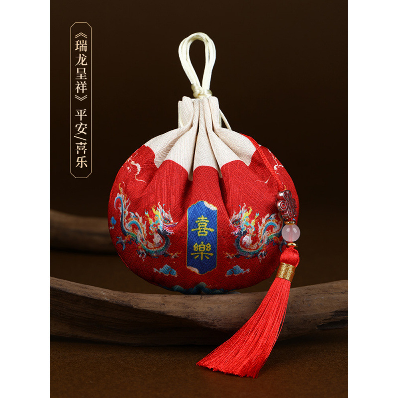 Festival del Barco del Dragón bolsas de costura china bolsas de incienso bolsas vacías de estilo antiguo cuerdas de impresión de mosquitos bolsas de incienso