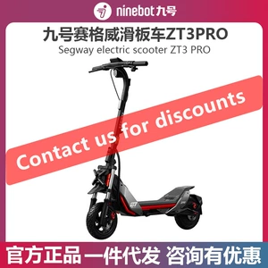 No.9 Segway Electric Scooter Zt3Pro Long-Range Foldableable Dual-Shock-Absorbing Off-Road Scooter