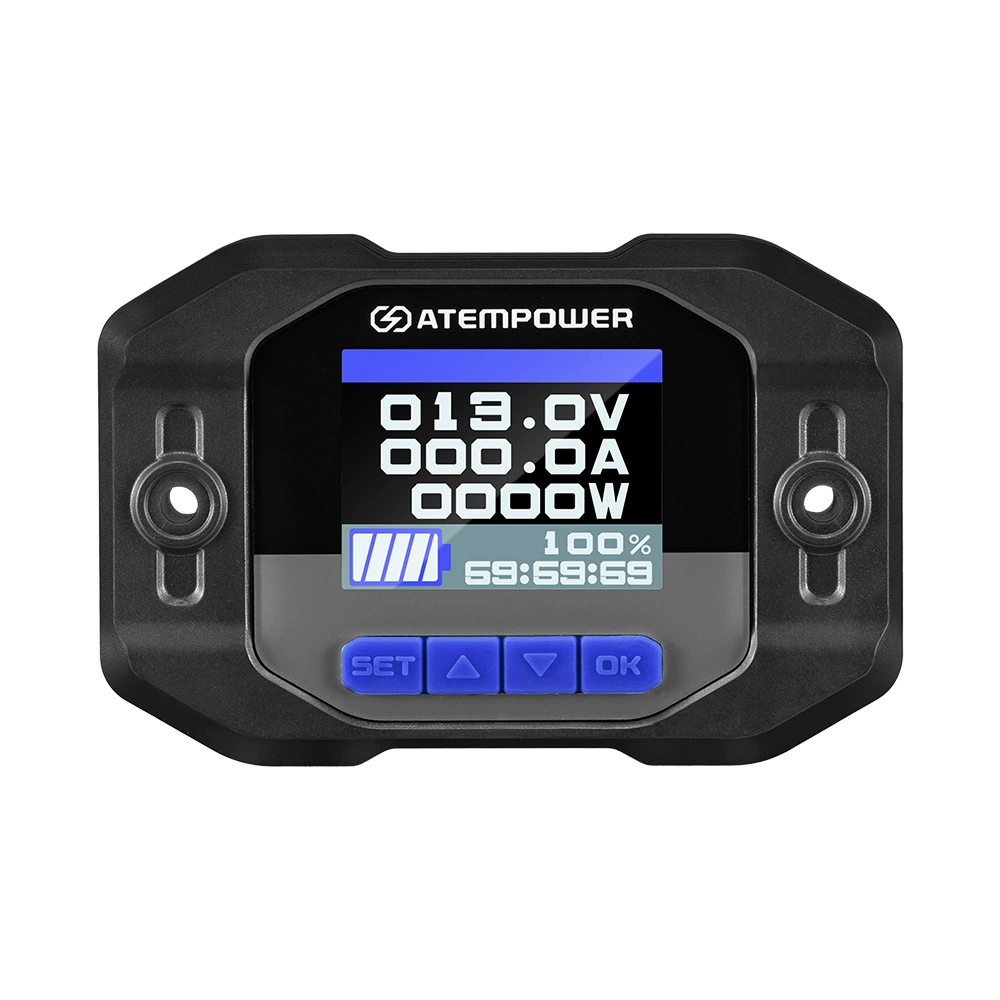 Производитель SOURCE 12V 500A автомобильный аккумулятор измеритель напряжения ток мощность дисплей измеритель в реальном времени монитор