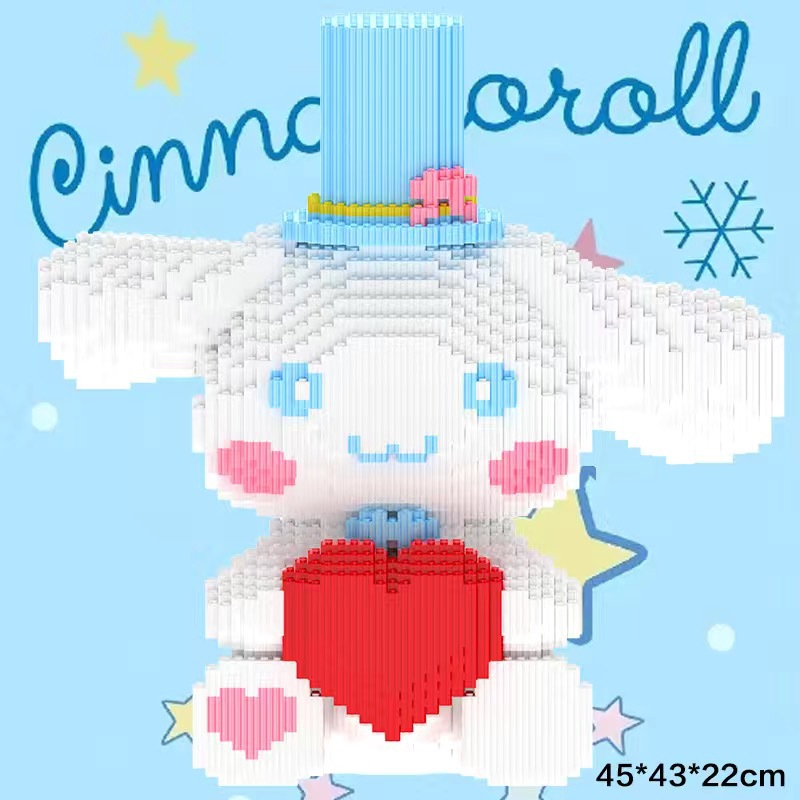 Kulomi Meletti Series Bloques de construcción Bear Bloques de construcción al por mayor Juguetes al por mayor Regalos para niños y niñas Muñecas hechas a mano