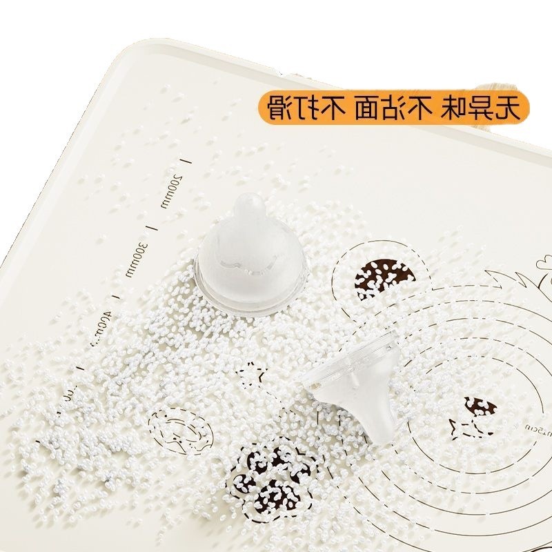 硅胶垫加厚揉面垫子食品级擀面垫家用案板大号厨房烘焙和面板|undefined