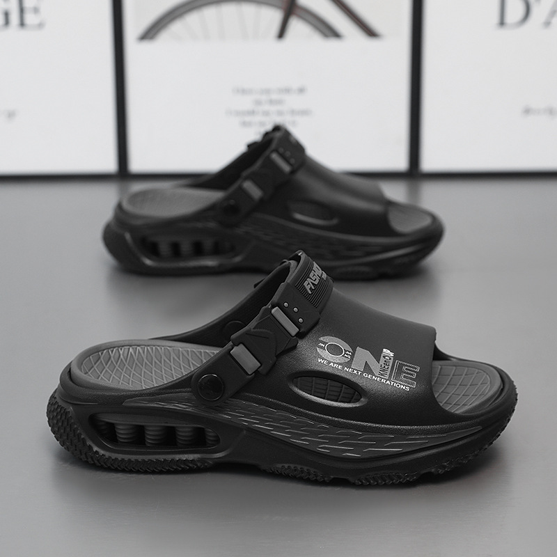 Sandali estivi di alta qualità, eleganti e alla moda con suola morbida, sandali casual da uomo per tutti i giorni, antiscivolo, resistenti all'usura, ideali per la spiaggia e per attività all'aperto._voghion.com