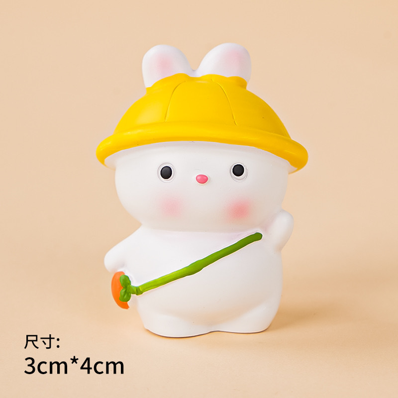 网红蝴蝶结女孩蛋糕装饰插件可爱兔子蝴蝶结女孩生日派对烘焙装扮|undefined