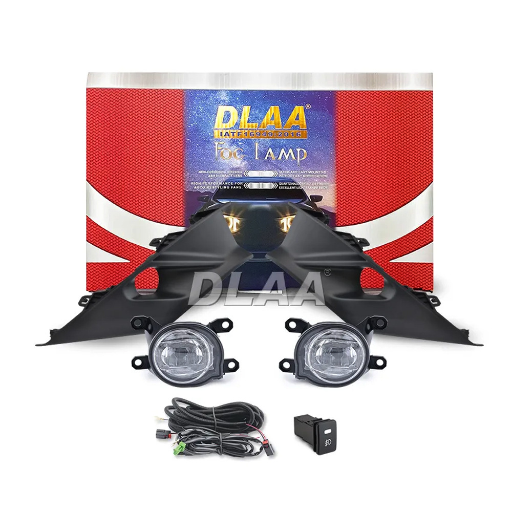 Aplicable a TOYOTA 21 / 22 nuevo conjunto de luz de niebla delantera INNOVA LED luz diurna conjunto de luz de barra delantera