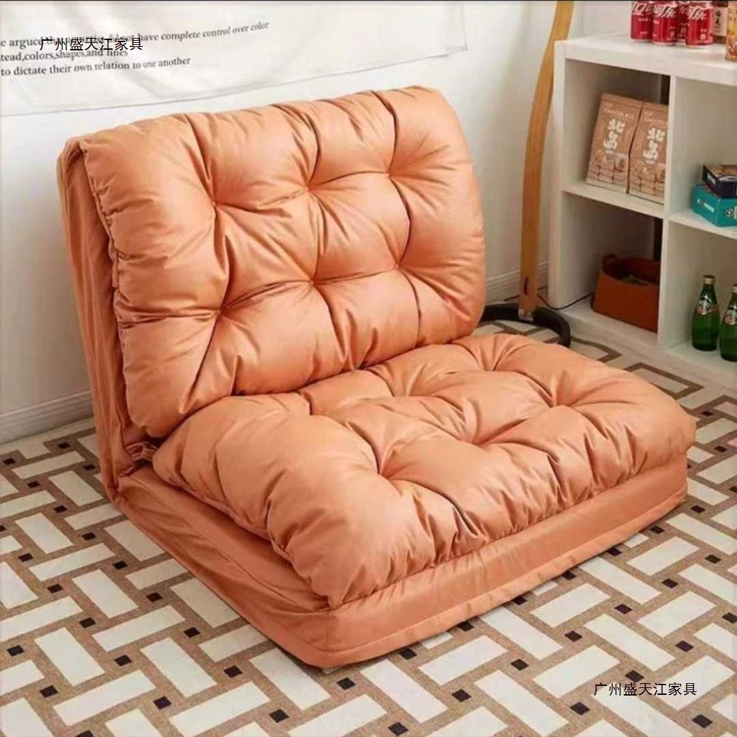 New Lazy Sofa Foldable Balcony Sofa Tatami Floor Sofa Bed Human Doghouse Sofa