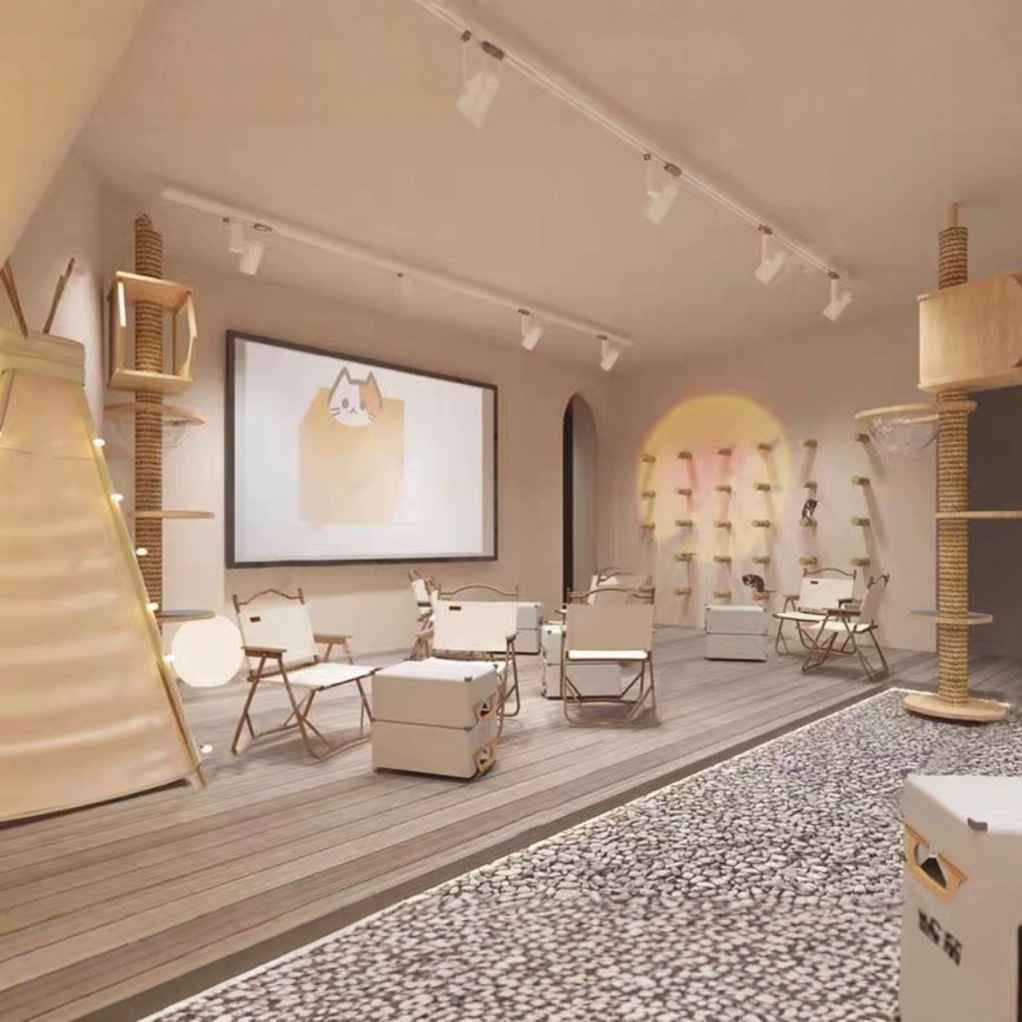 宠物店美甲店铺专卖店设计全屋家具设计全案策划软装搭配