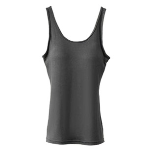 Women's One-piece Underwear Vest with Chest Pad Summer Spring and Autumn Inner Base Slim-fit I-shaped Silk Mulberry Silk Slim Korean Style