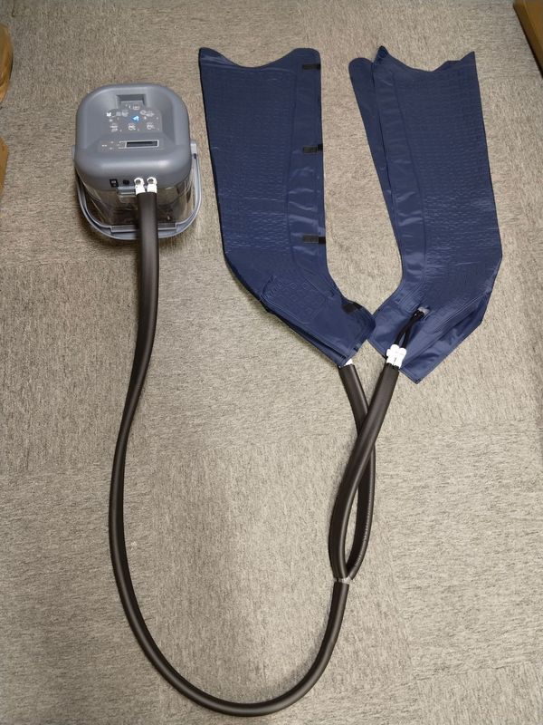 全腿冷敷机冷疗机空气波气压冰水循环冰敷机冷疗系统腿部按摩仪器|undefined