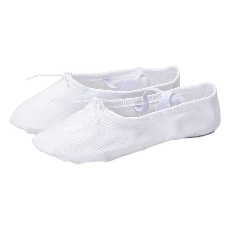 Zapatos de baile para niños Zapatos de ejercicio de suela blanda para mujer Zapatos de garra de gato de yoga Zapatos de baile para adultos rojos Zapatos de ballet blancos