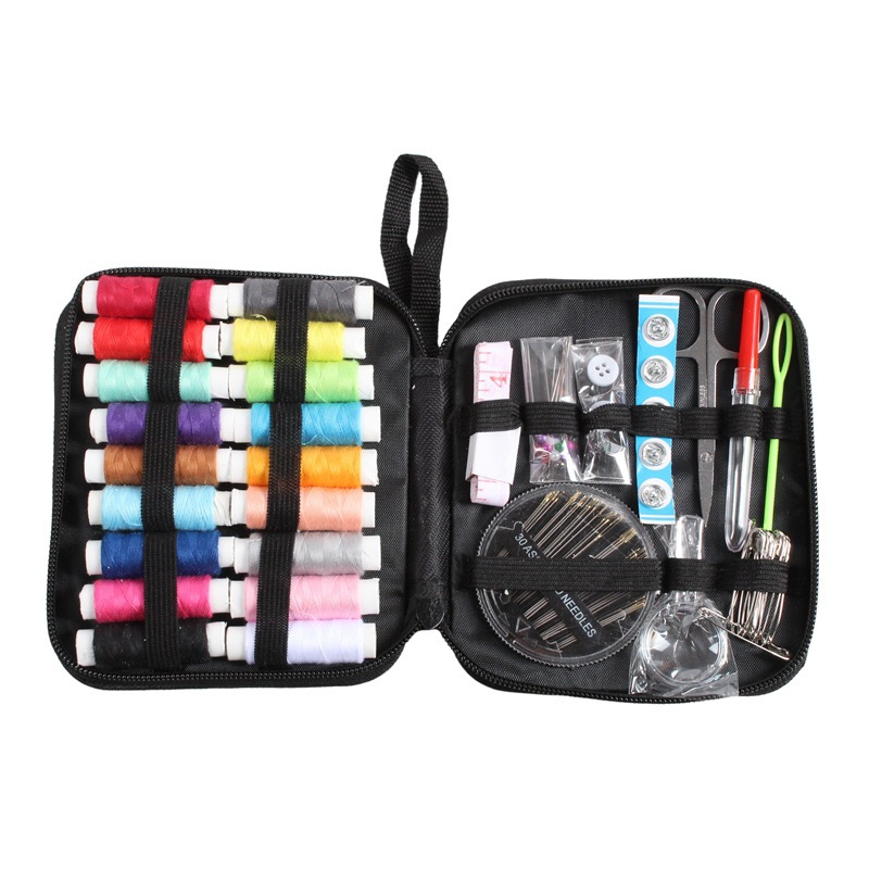 재봉 키트 86피스 돋보기 세트(블랙)