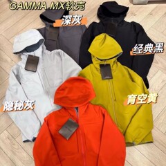 台州鸟男女情侣同款gamma MX薄绒防风防水压胶抓绒保暖冲锋衣