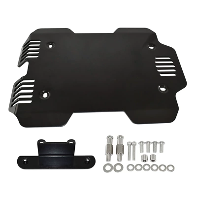 Suitable for BM R 18 R18 modified motorcycle engine protection cover lower guard plate chassis bottom shell protection (Motorcycle frame) - black