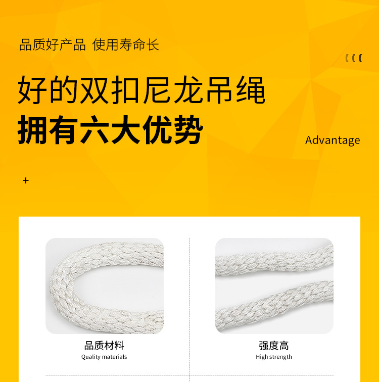 Строп нейлоновый Yeqi Crane 1т, 1м