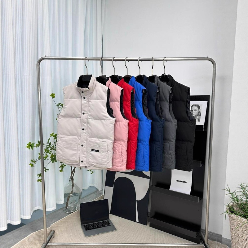 Putian 08 Classic Big Goose down Vest Reestyle Crew down Vest Classic Vest for Men and Women Couple Style