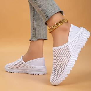 Y 29838 Two-way Wear Mesh Slippers һЬ�ɴ��W����Ь�羳
