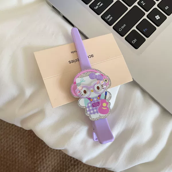 Purple hairgrip