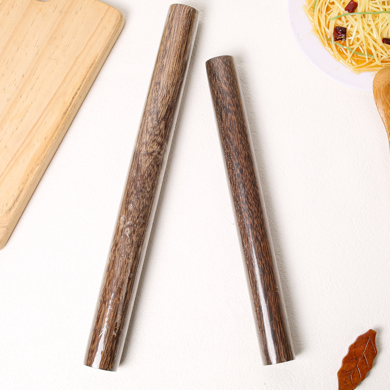 ¡Guau! Rodillo de madera personalizado con forma de ala de pollo, hecho de madera maciza, sin pintura, sin cera, antiadherente a la harina, herramienta de cocina para hornear. image 2