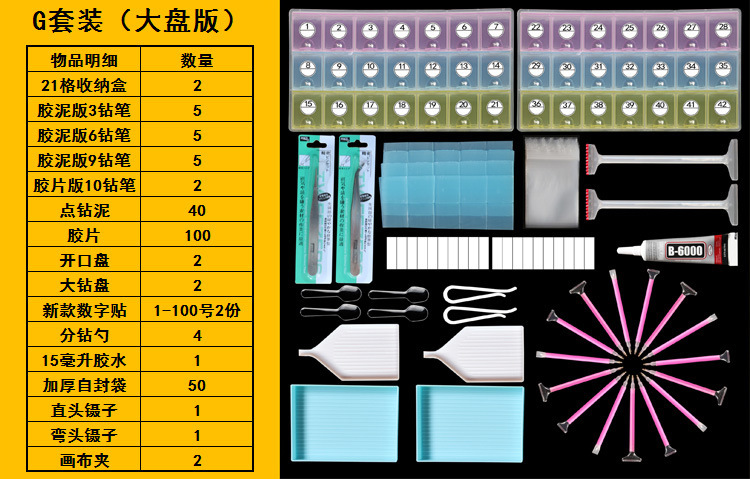 (G) Juego de herramientas