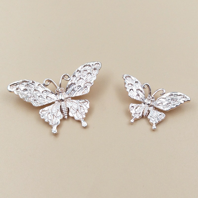 DIY Handmade Hair Accessories, Brooches, Bag Alloy Accessories, Korean Style Gold Butterfly Pendants, Jewelry 483