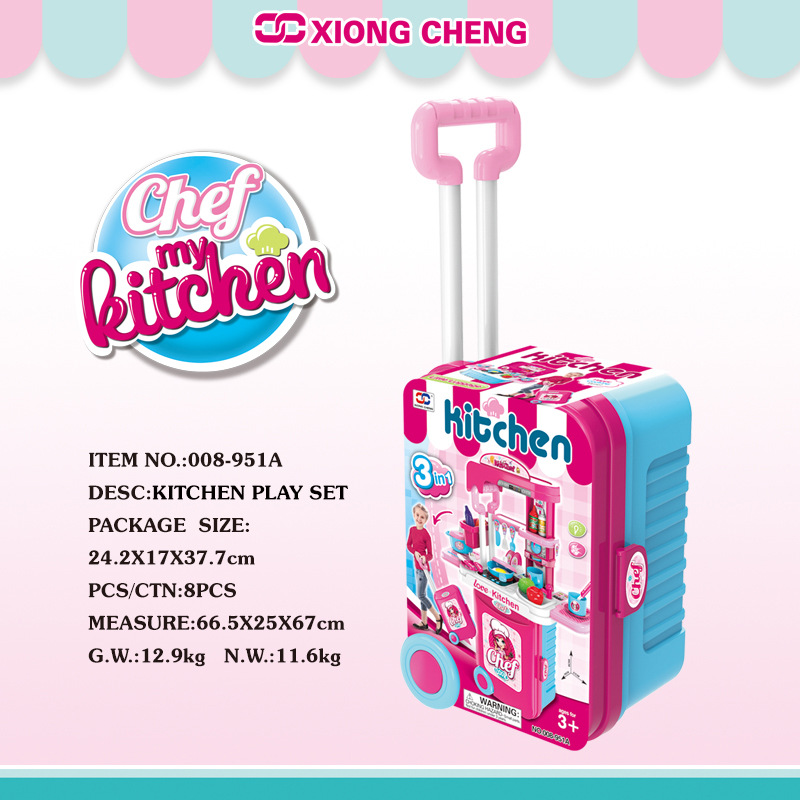 Los niños de vestir juguetes jugar casa trolley caso chica doctor herramienta traje caja médica kindergarten regalo de cumpleaños