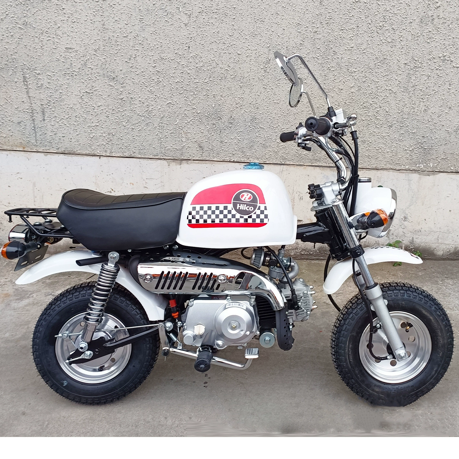 Фабричная прямая продажа 110cc125cc двухколесный ретро внедорожный мотоцикл для взрослых бензиновый маленький примат модель