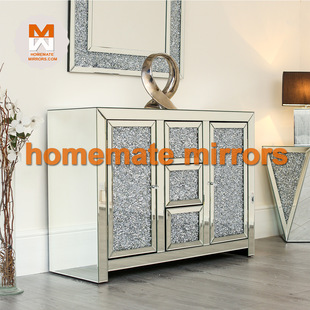 Mirrored Sideboard