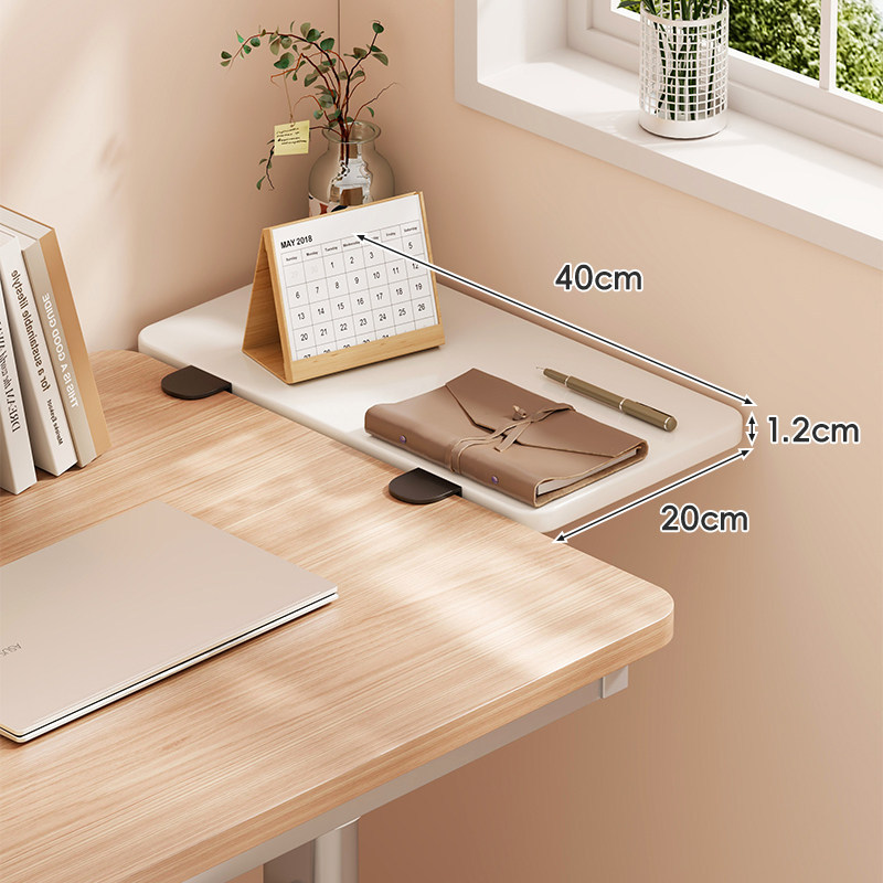 Extensión de Escritorio Plegable de Madera para Oficina
