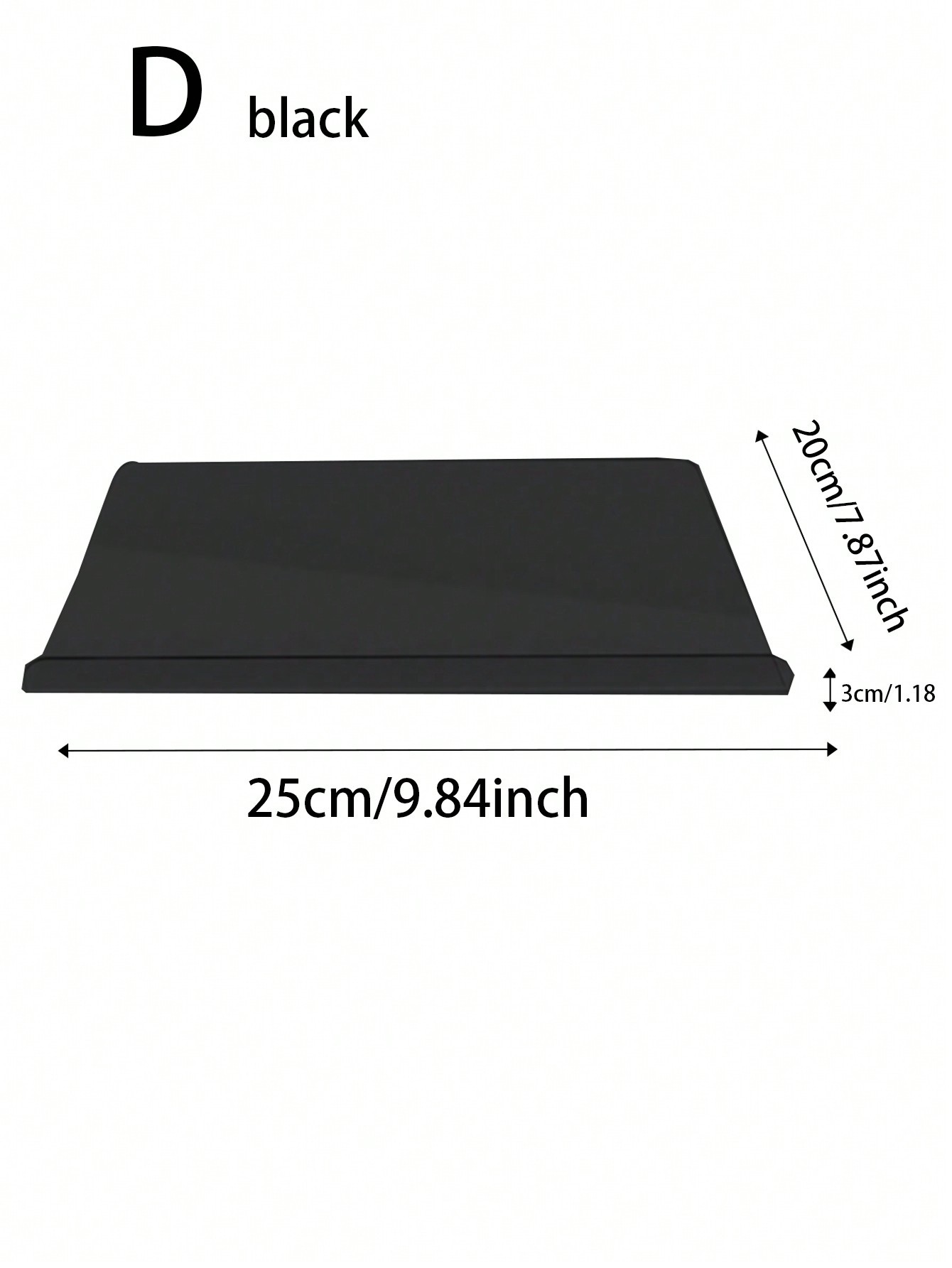 437g Weight Chopping Board Kitchen and drinking utensils 1 Piece Quantity Home Occasion Acrylic Material Solid Color Pattern Simple Style Style Simple Style Solid Color Arylic Chopping Board 1 Piece 9