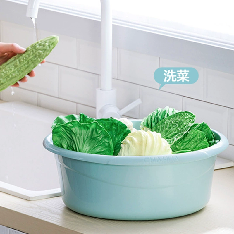 Fashionable universal plastic washbasin for laundry, 30cm, wholesale