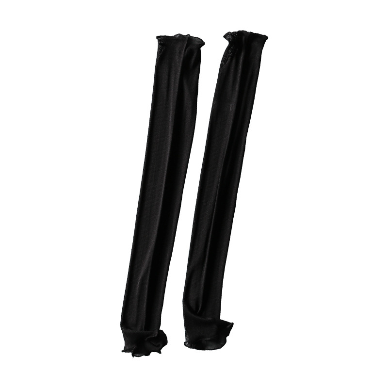 Light Sun Protection Silk Sleeves High-grade Mesh Mulberry Silk Gloves Long Cold Breathable Women's Sleeves