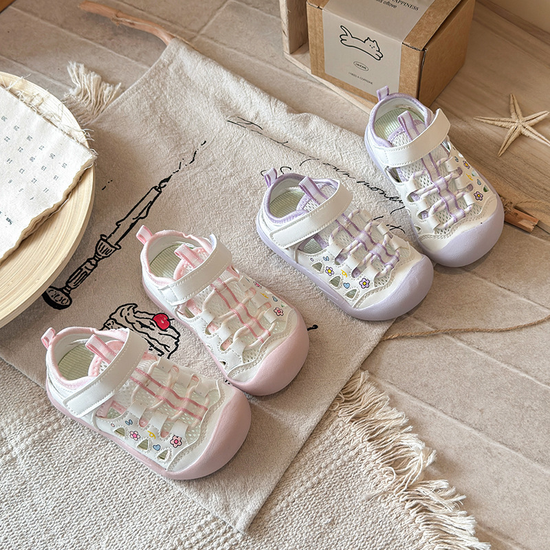 2026 verano nuevo estilo de moda para niñas, sandalias deportivas, zapatos casuales transpirables image 5