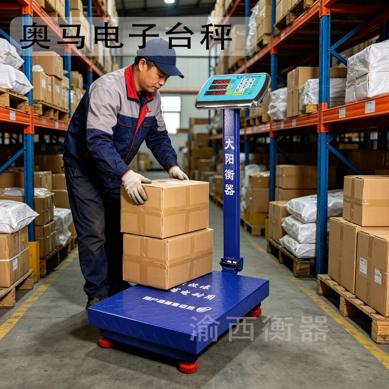 Oma Electronic Platform Scale Dayang Commercial Electronic Platform Scale Tcs-150Kg200Kg300Kg Precision Fruit Scale