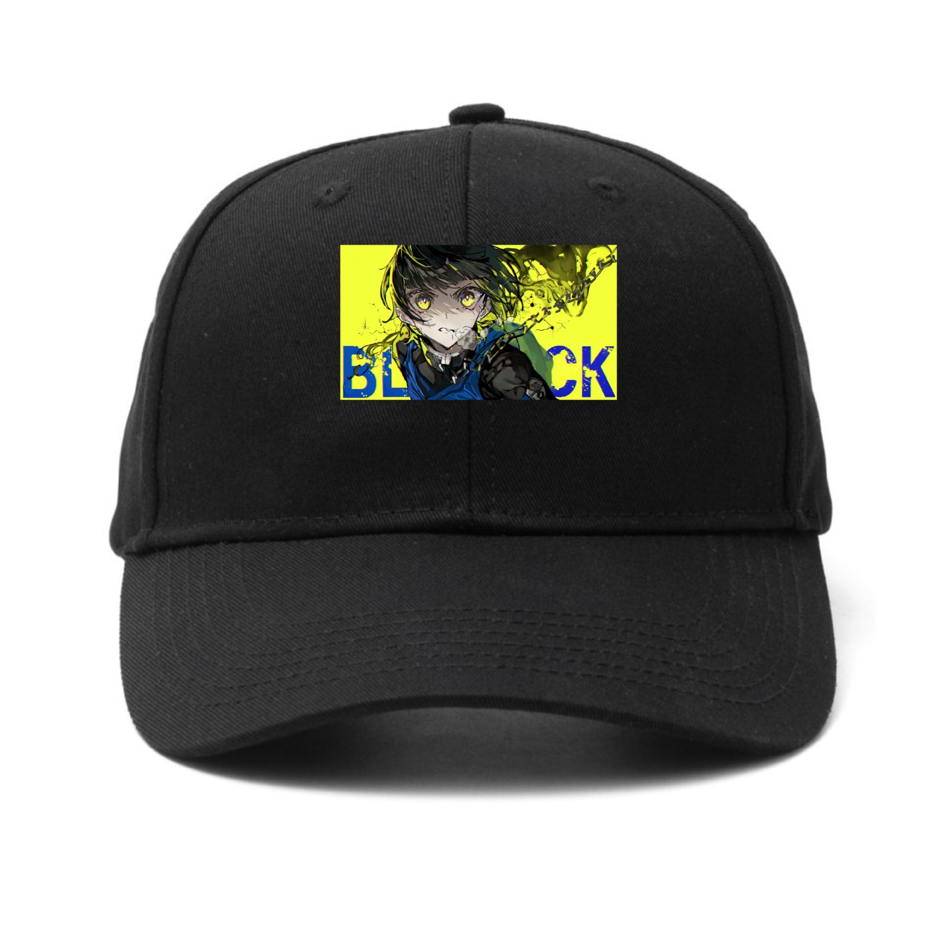 BLUE LOCK prisión azul con estampado circundante gorra para el sol al aire libre gorra de béisbol de moda callejera personalizada