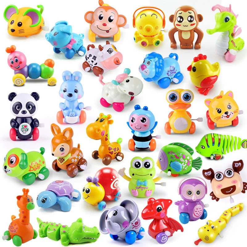 Заводная игрушка-мультфильм, детский набор, 1–2–3 года