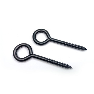 Supply Galvanized ring screw wood thread sheep eye ring sheep eye wire spring hook horn hook