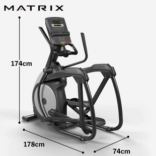 American Matrix Qiaoshan Elliptical Machine E-PS-TOUCHB High-end Home Intelligent Spontaneous Power Generation Elliptical Machine