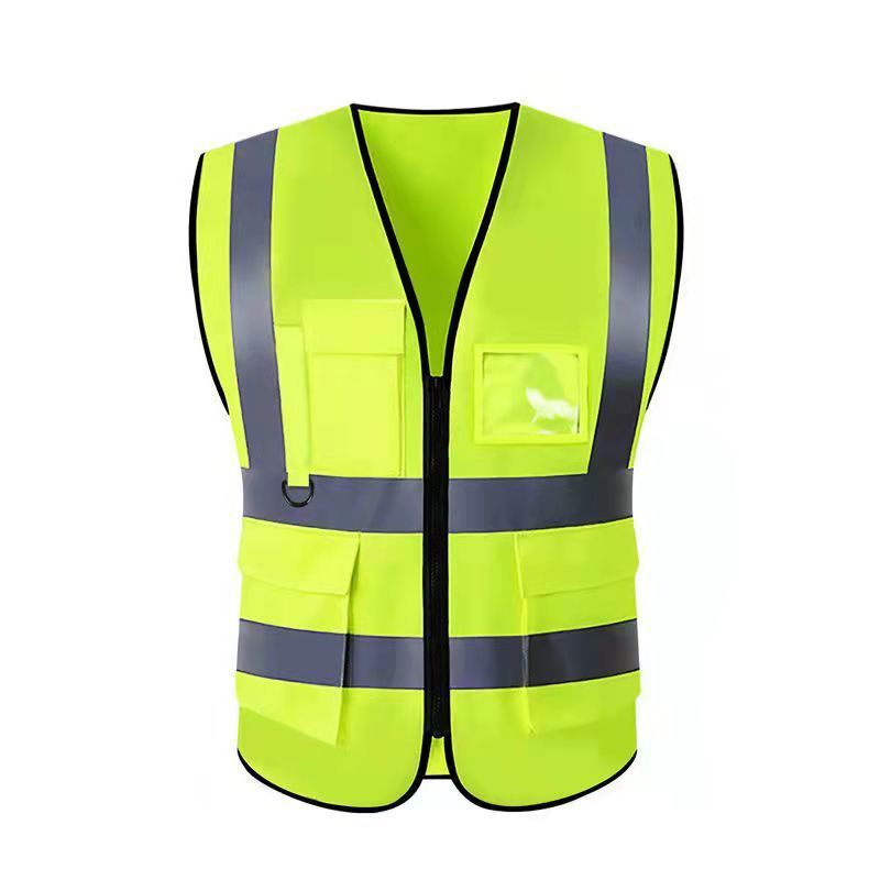 反光背心建筑工地施工反光衣环卫工人马甲安全透气工作服印字